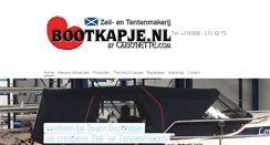 Desktop Screenshot of bootkapje.nl